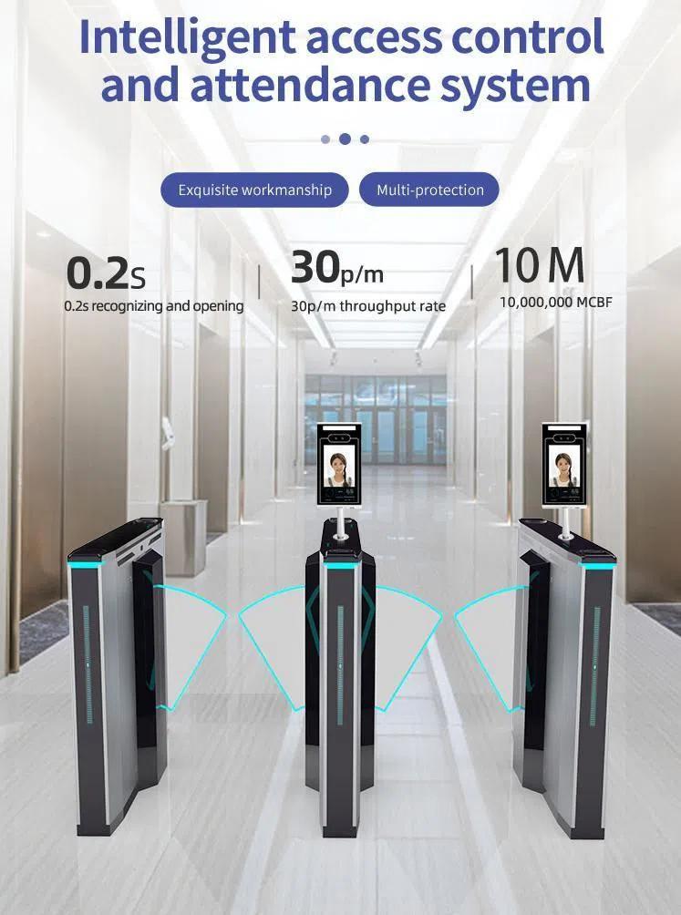 FBGX6000 Face Recognition Flap Barrier Turnstile Against Covid-19.jpg