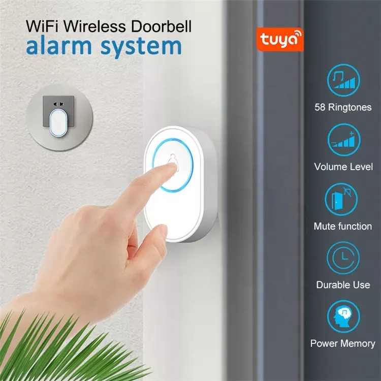 awsometek-Tuya-WiFi- Wireless- Doorbell-5.jpg